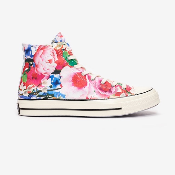 NIB/NWT Floral Converse High Tops - Chuck 70 from “Heart of the City” sz 7 🌸 - Picture 2 of 8